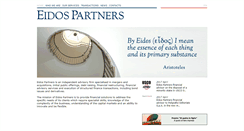 Desktop Screenshot of eidospartners.com